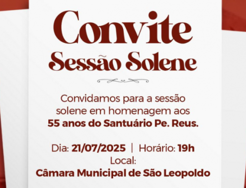 Santuário Sagrado Coração de Jesus será homenageado em Sessão Solene